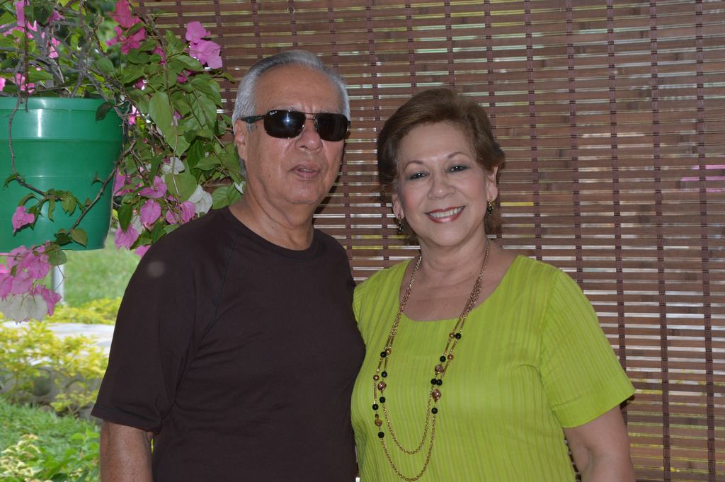 Rafael Cruz y  Helena Briñez.